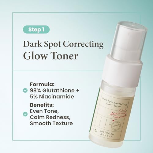 AXIS-Y travel size glow kit held in hand showing the compact dimensions perfect for airplane travel containers.