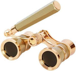 H2ONDBQF 3X25 theatre binoculars with handle fully extended for concert viewing
