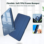 ProCase trifold magnetic stand folded into typing angle position