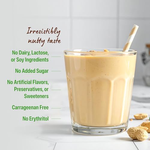 Orgain organic plant-based ingredients list on container