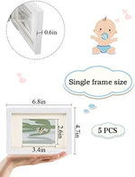Biubee first photo frame for pregnant mom gifts folded into a compact box structure for storage