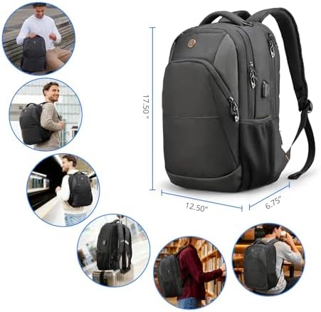 Swissdigital Design professional backpack close up focusing on the secure RFID blocking pocket lining
