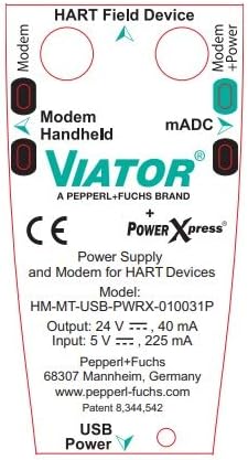 Pepperl + Fuchs industrial HART interface modem in rugged polycarbonate housing