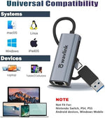 Wavlink portable network converter package contents with quick start guide.