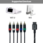 High-definition analog audio video multi-out connector plug close-up view.