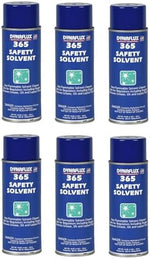 Six pack bulk contractor case of Dynaflux 365 industrial safety solvent cleaner and degreaser.