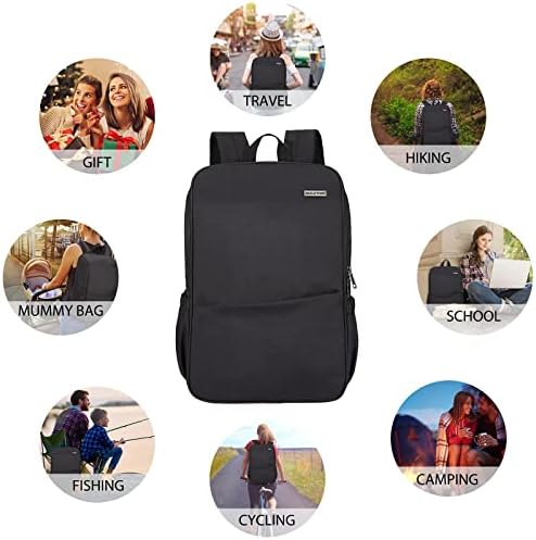 MAXTOP business travel bag secured to a rolling suitcase trolley handle