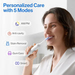 Premium imported dental care toothbrush highlighting the modern Sakura Pink color variant.
