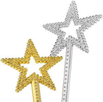 Sparkling beaded texture on Qeuly magic star wand