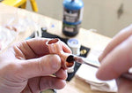 RamPro metal handled craft brush set packaging