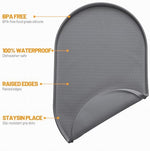Hubulk Dog Bowl Mats Non-Slip Surface