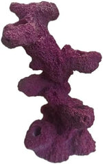 Ocean Aquaria purple frag rock tree structure designed for marine aquarium sandbeds side angle view