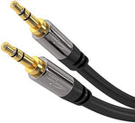 KabelDirekt 10ft gold-plated male to male jack cord