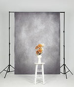 Kate wrinkle resistant grey portrait photography background fabric sample