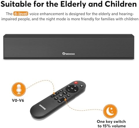 Rear connectivity panel featuring HDMI ARC and Optical ports