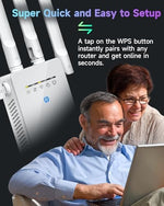 Close up of Techtex WiFi range extender antenna design