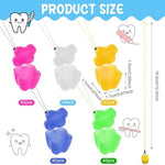 Close up of Haomian tooth storage case for milk teeth
