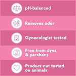 Gynecologist tested intimate hygiene wash for odor protection