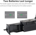 Top contact pins interface designed for seamless mirrorless camera electronic connection.