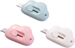 Cchude mini cloud utility knives front view showing assorted colors