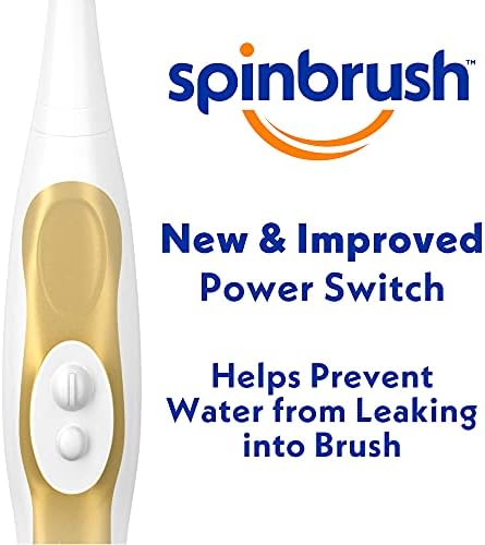 Spinbrush Pro Clean premium battery toothbrush showing the circular oscillating head component