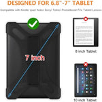HoYiXi elastic hand grip attached to black e-reader