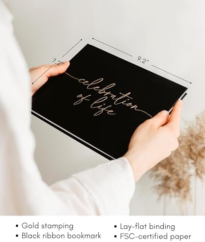 Lamare funeral guest book and share a memory table sign