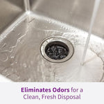 Side view of Rejuvenate garbage disposal and drain pipe cleaner box