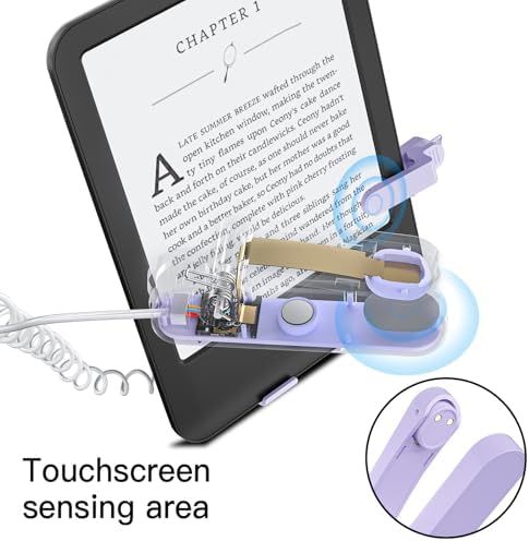 Highgo page turner kit contents with storage bag and charging cable