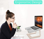Orionstar heavy duty aluminum alloy workstation stand displaying thick metal construction
