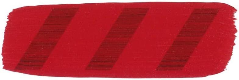 Cadmium Red Dark heavy body acrylic color swatch representation