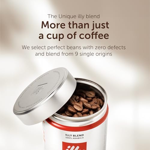 Illy Regular Coffee Beans, 250 Gram, Can, Vegetarian - Image 5