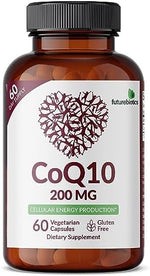 Back label of Futurebiotics Ubiquinone 200 Milligram supplement showcasing ingredient facts