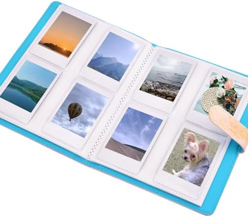 Zorbes instant camera decoration set displaying 120 pieces of colorful mini film sticker borders.