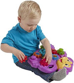 Playskool Monkey Gears toy showing light and music activation