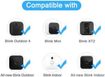 Black weather resistant camera brackets showing three hundred sixty degree rotation capability
