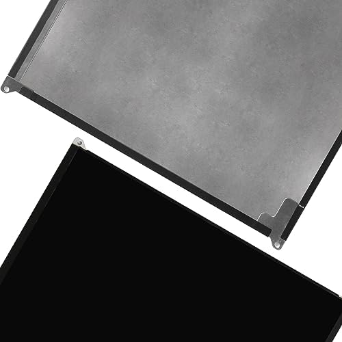 Back side view of the high resolution tablet display assembly component.