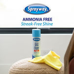 USA imported Sprayway glass cleaner for fingerprint and dust removal