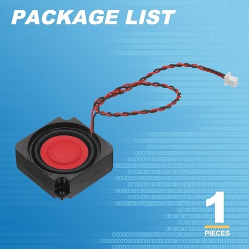 Patikil advertising machine loudspeaker module showing close-up details of the non-paper diaphragm assembly.