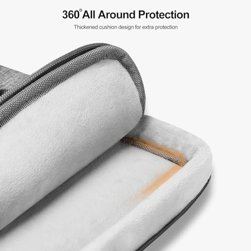 Mosiso 360 protective tablet sleeve interior fleece lining
