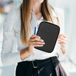 Premium durable tech organizer bag shown from a side perspective view.