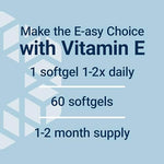 Authentic USA sourced Life Extension Gamma E supplement dietary facts