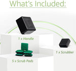 Authentic Chubbs Scrubb kit for cleaning ceramic and metal containers.