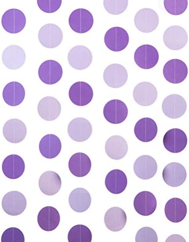 WEVEN party decorations imported paper garland backdrop package view