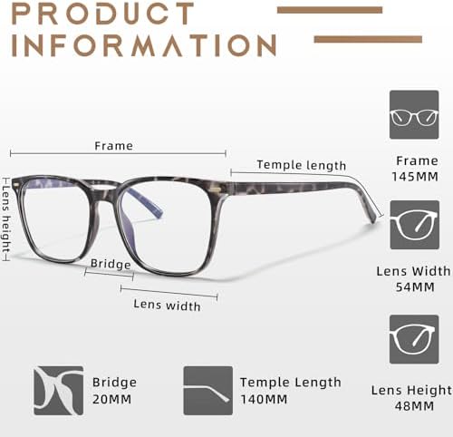 Complete packaging view of the USA imported MACJERO digital eye strain reduction glasses