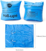 Yunlovxee blue swim arm bands for kids and adults