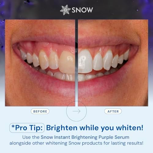 SNOW color wheel technology purple gel for neutralizing yellow undertones close up view.