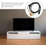 MERRYHAPY home theater connection wire angled layout for electronic setups.