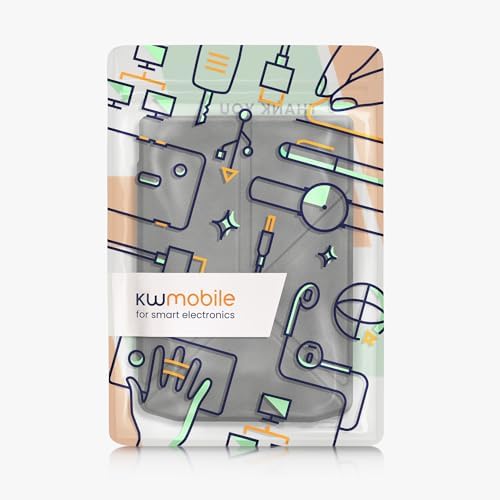 Kwmobile origami case opened to show device fitment