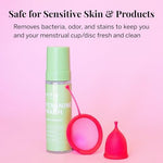 Eco-friendly Pixie Feminine Wash packaging for sensitive skin care